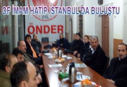 OF �.H.L MEZUNLARI �STANBUL�DA BULU�TU